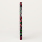 Waterverf met kerstmis-Bourgogne Poinsettia Flower Case-Mate iPhone Case (Achterkant/links)