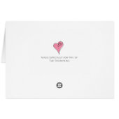 Waterverf met kersttaart Rood feestelijk Ornament (Achterkant Horizontaal)