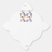 Waterverf met kleurrijke paddenstoelen bedankdoosjes (Ongevouwen)