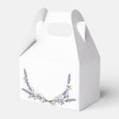Waterverf met lavendel en eucalyptus bedankdoosjes (Achterkant)