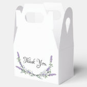 Waterverf met lavendel en eucalyptus bedankdoosjes (Geopend)