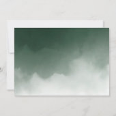 Waterverf met lichte haaruitval Botanische repetit Kaart (Achterkant)