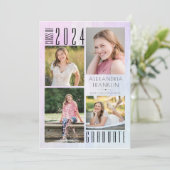 Waterverf met meerdere kleuren Uitwas 4 Foto-Afstu Aankondiging (Staand voorkant)