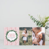 Waterverf met opening + kerstfeestdag foto met str (Staand voorkant)