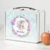 Waterverf met Paarse, blauwe en roze bloemen (In situ)