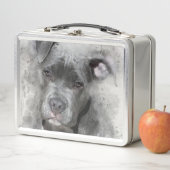 Waterverf met platter-effect Schilting Pit Bull Do (In situ)