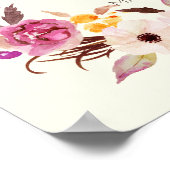 Waterverf met poster voor tweetalige wandkunst (Hoek)