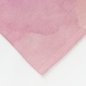 Waterverf met Regenboog Fleece Deken (Hoek)