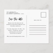 waterverf met rode groene winterbladeren met rode aankondigingskaart (Achterkant)