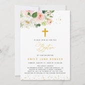 Waterverf met roze en goudsmeel kaart (Voorkant)