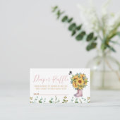 Waterverf met roze rugleuning voor luidere rotting informatiekaartje (Staand voorkant)