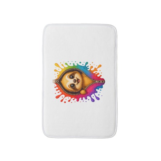 Waterverf met sleuf badmat (Voorkant Verticaal)