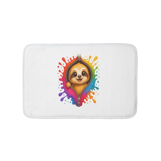 Waterverf met sleuf badmat (Voorkant)