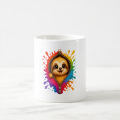 Waterverf met sleuf koffiemok (Center)