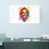 Waterverf met sleuf spandoek (Beurs)