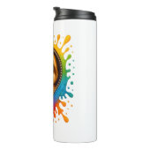 Waterverf met sleuf thermosbeker (Geroteerd rechts)