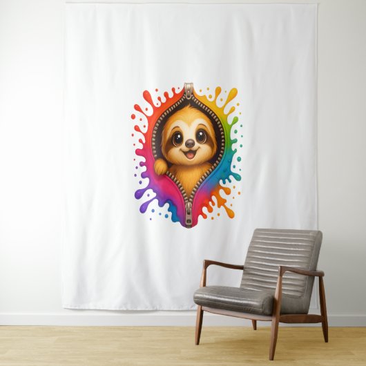 Waterverf met sleuf wandkleed (In situ)