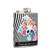 Waterverf met strepen heupfles (Rechts)