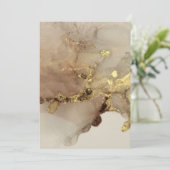 Waterverf met uitnodiging tot het indienen van gou (Staand voorkant)