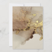 Waterverf met uitnodiging tot het indienen van gou (Achterkant)