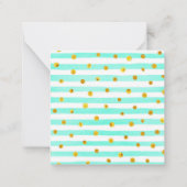 Waterverf met warme chocolade voor kerstcadeautjes notitiekaartje (Achterkant)