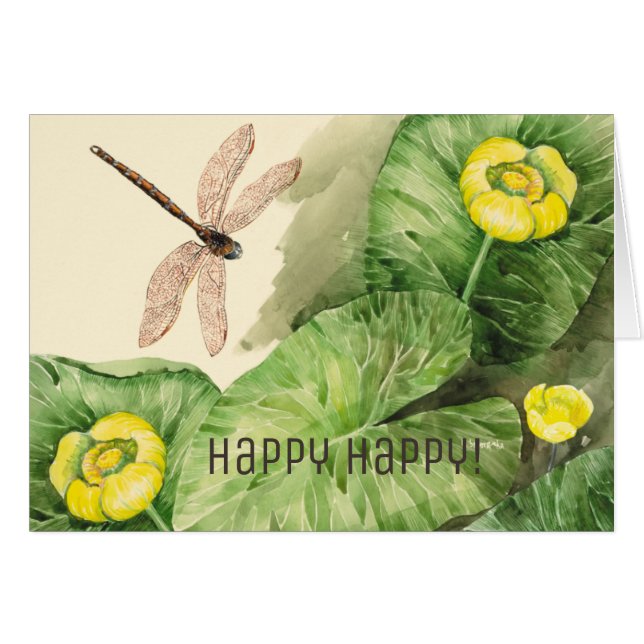 waterverf met waterlust (Voorkant Horizontaal)