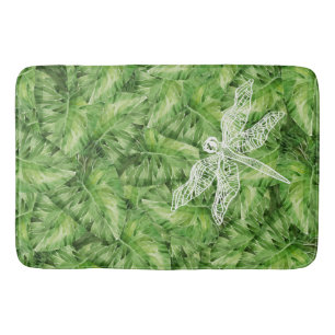 waterverf met waterlust badmat