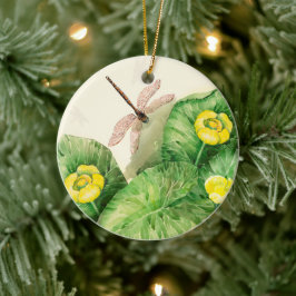 waterverf met waterlust keramisch ornament