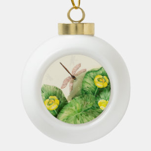 waterverf met waterlust keramische bal ornament