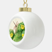 waterverf met waterlust keramische bal ornament (Rechts)