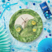 waterverf met waterlust papieren bordje (Feest)