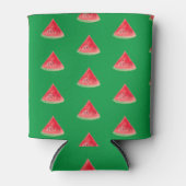 Waterverf met watermeloenen blikjeskoeler (Voorkant)