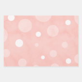 Waterverf met witte vlekken 1 vellen inpakpapier (Voorkant)