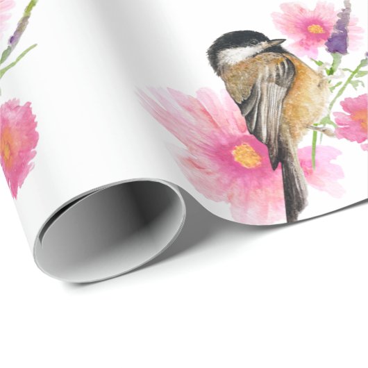 Waterverf met zwarte cichorei cadeaupapier (Rol Hoek)