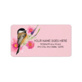 Waterverf met zwarte cichorei-label etiket (Voorkant)