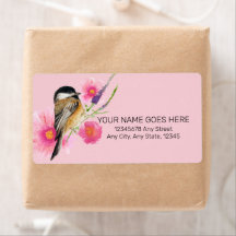 Waterverf met zwarte cichorei-label