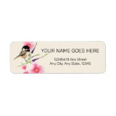 Waterverf met zwarte cichorei-label etiket (Voorkant)