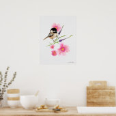 Waterverf met zwarte cichorei poster (Keuken)