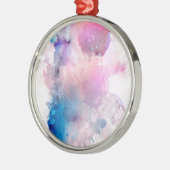 Waterverf Metalen Ornament (Links)