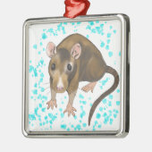 Waterverf Metalen Ornament (Links)