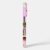 Waterverf Mexicaanse oude stad Balkon Case-Mate iPhone Case (Achterkant / Rechts)