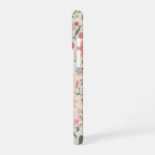 Waterverf Midzomer Floral Botanische Patroon iPhone 16 Hoesje (Linkerkant)