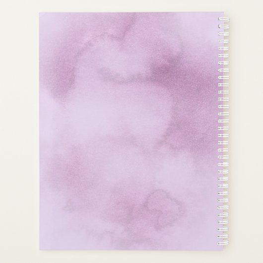 Waterverf Mijn ziel vindt Rest, PS 62:1 Planner (Achterkant)