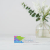 Waterverf Mini Visitekaartje (Staand voorkant)