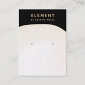 Waterverf Minimalistisch Waterverf Veroorbaar beel Visitekaartje (Voorkant)