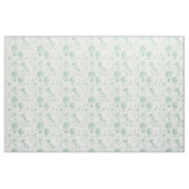 Waterverf Mint Bubble Stippen Stof (Fat Quarter)