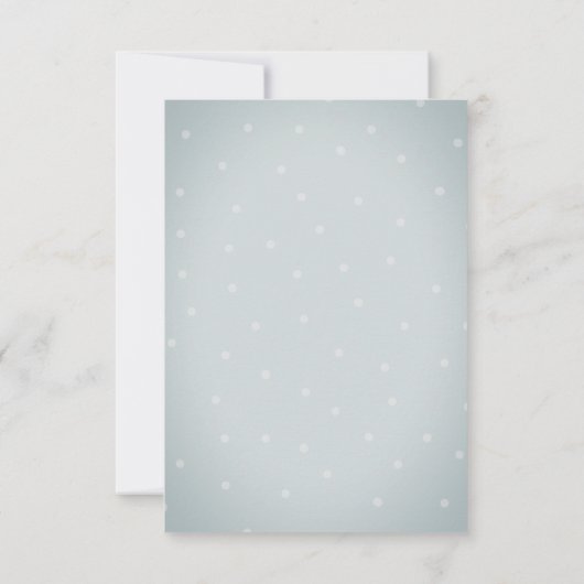 Waterverf Mint Green Rozen Rehearsal Dinner Kaart (Achterkant)