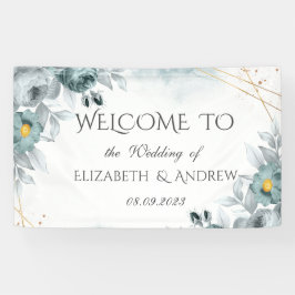 Waterverf Mint Green Rozen Spandoek