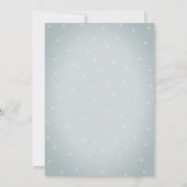 Waterverf Mint Green Rozen sparen de Datum Save The Date (Achterkant)