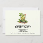 Waterverf Mint Julep Derby Kaart (Voorkant)